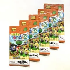 とびだせ どうぶつの森 amiiboカード amiibo【新品未開封】5パック