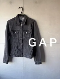 1918. 【ギャップ】 ブラック デニム ジャケット XS