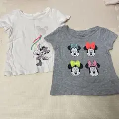 ミニーマウス Tシャツ 90 2枚セット