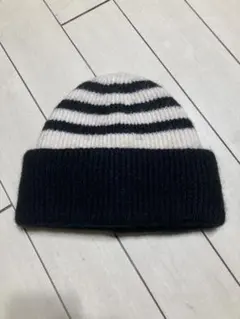 ZARA ストライプ ニット帽