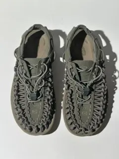 【美品】KEEN UNEEK 26cm オリーブ アウトドアサンダルのサムネイル