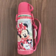 ミニーマウス 子ども用水筒 ピンク　スマートエンジェル