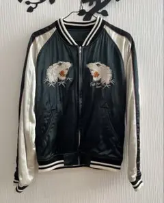 フラットヘッドスカジャン/リバーシブル/レーヨン 中古・古着通販】THE FLAT HEAD (ザ・フラットヘッド) リバーシブル