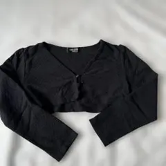 COMME CA ISMボレロ　カーディガン
