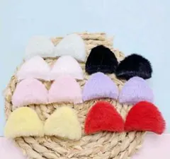 【アウトレット】猫耳パーツ 　イエロー