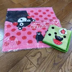 くまモン　タオルハンカチ＆ハンドタオル