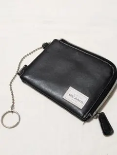 BEAMS コインケース ブラック