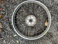 送料込み　GS400 ホイール　前後　スズキ 楽天市場】GS400 スポーク ホイール Hリム 金 前後セット