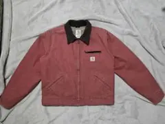 Carhartt デトロイトジャケット 赤、ピンク - メルカリ