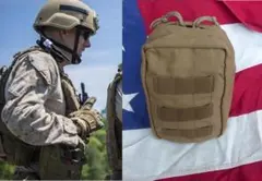 米軍実物　AN/PVS-14/MNVD　 ポーチ　USMC　コヨーテ　39のサムネイル