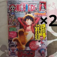 ONE PIECE ワンピースマガジン 20号 プロモ　ルフィ　未使用　新品