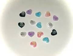 ハート型 CC ネイルパーツ 30個セット