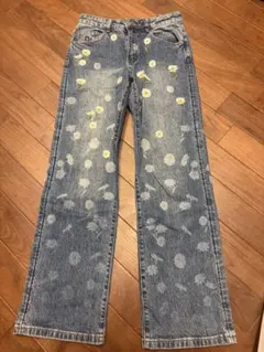 Desigual デニムパンツ 花柄刺繍のサムネイル