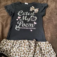 Cutest My Poem 半袖ワンピース