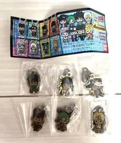 ジョジョの奇妙な冒険　パンソンワークス　キーホルダー　歴代ジョジョ