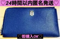 【新品❤️未使用】トミーヒルフィガー長財布コインケース⭐️財布チャックカード入れ付き