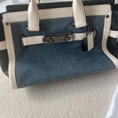 美品】COACH スワッガー27 ハンドバッグ 2way フローラル フラワー