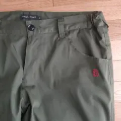 ラフアンドスウェル　L ゴルフ　パンツ　カーキ　裏起毛