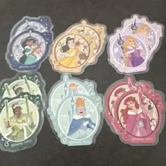 Disney Daiso プリンセス シール 12枚セット