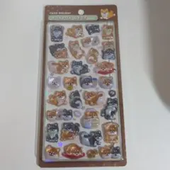 [正規品]クーリア ボンボンドロップシール 和柄 柴犬　犬　新作