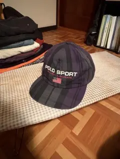 POLO SPORT RALPH LAUREN チェック柄 キャップ