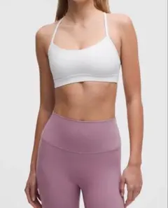 Minato様専用　lululemon ブラトップ　ホワイトのサムネイル