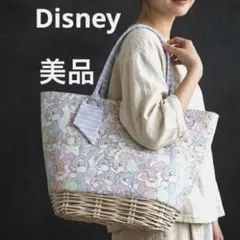 ディズニー・イースター トートバッグ とんすけ ミスバニー カゴ風　美品