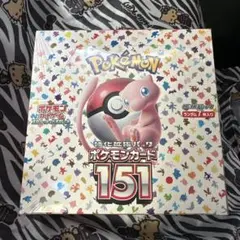 ポケモンカード151ボックス シュリンク付きのサムネイル