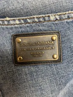DOLCE&GABBANA ドルチェ&ガッバーナフェード加工デニム ジーンズ48のサムネイル