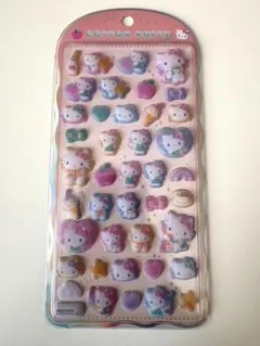 《正規品》サンリオ　コットンパフィーシール　ハローキティ