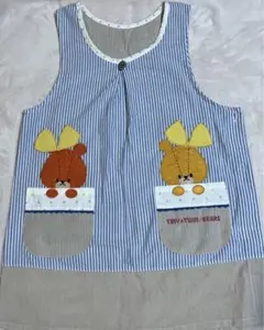 [美品・匿名配送・ルルロロエプロン]