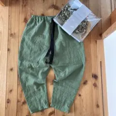 まさあさん)5枚セット・新品・L・リネンギンガム・Wガーゼ・サルエル