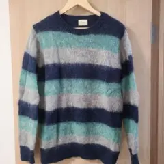 inapatontnys kerri ボーダーモヘアニットセーター