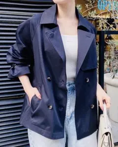 crewre ベージュ トレンチコート size3 ウエストベルト付き crewre ベージュ トレンチコート size3 ウエストベルト付き - メルカリ