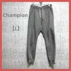 Champion 【L】 グレー ジョガーパンツ