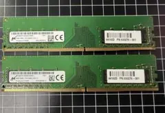 Micron DDR4-2666 SO-DIMM 8GB×2枚 計16GB - メルカリ