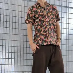 Columbia ポロシャツ プルオーバーシャツ 総柄のサムネイル