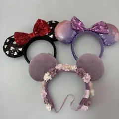 ⭐︎ディズニーカチューシャ3点セット⭐︎