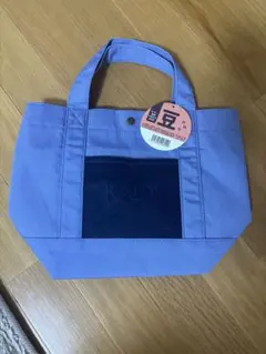 【新品未使用】KALDI　カルディ福袋　トートバッグ ブルー　★バッグのみのサムネイル