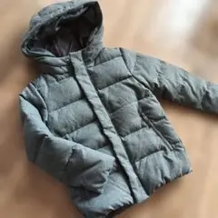 GLOBAL　WORKS　撥水ダウンジャケット　グレー130〜140