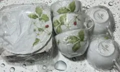 GIOVANNI VALENTINO カップ・ソーサーセット 5個