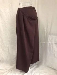 限定値下 vintage remake タイト ロング 巻き スカート