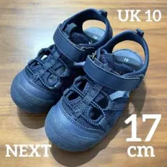 美品 next 17cm相当 サンダル ネクスト 10 ネイビー KEEN風のサムネイル
