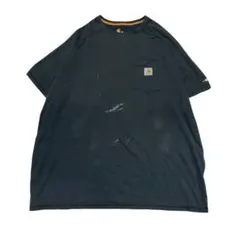Carhartt Tシャツ 半袖 ブラック 大きめ 2XL アメカジ 古着