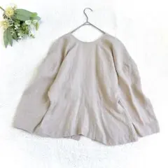 wafu◇カットソー プルオーバー フード付き わたぬき服装 - メルカリ