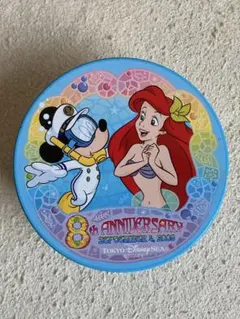 ディズニーシー8周年記念クッキー空き缶