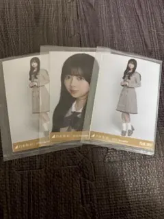 乃木坂46 40th制服生写真 長嶋凛桜 ヨリ1枚ヒキ2枚