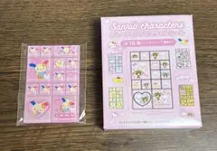 キディランド先行発売　サンリオ　トレーディング　ミニタイルシール　ウサハナ