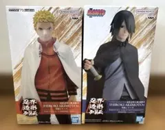 NARUTO 72 series 忍界造形列伝 ナルト サスケ フィギュア - メルカリ