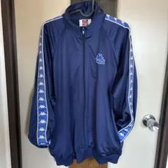 90s Kappa トラックジャケット ジャージ ネイビー L